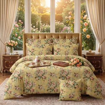 7 Pcs Comforter Set King Size Design GZD-110