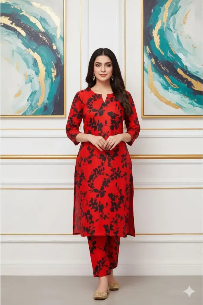 2 Pcs Unstitched Digital Print Suit GZL-S3017