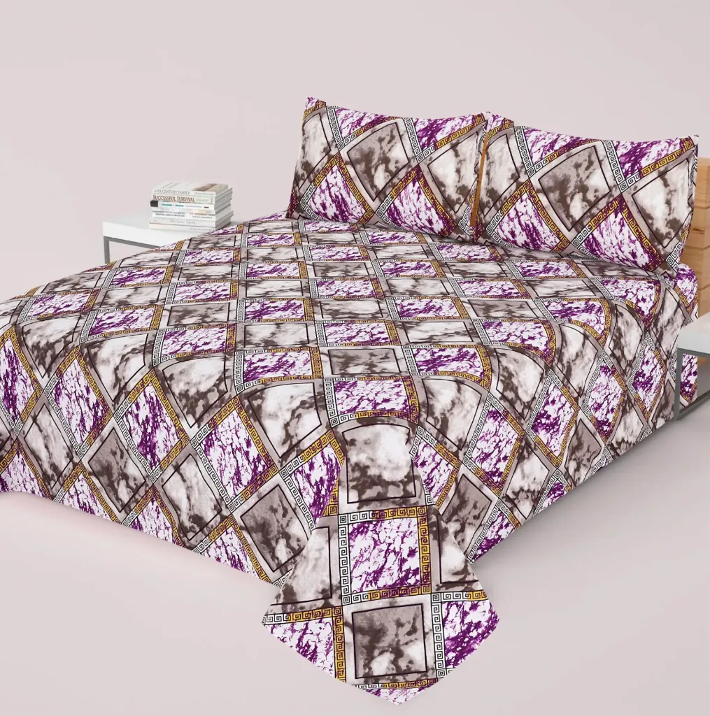 3 Pcs Bed sheet GZM-B2821