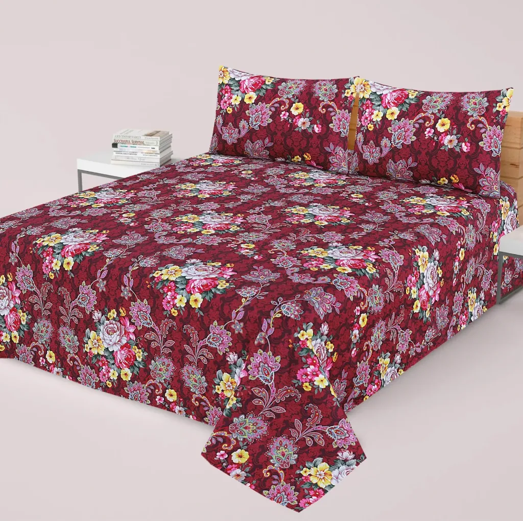 3 Pcs Bed sheet GZM-B2831